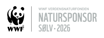 Verdensnaturfondens logo for natursponsor sølv 2026